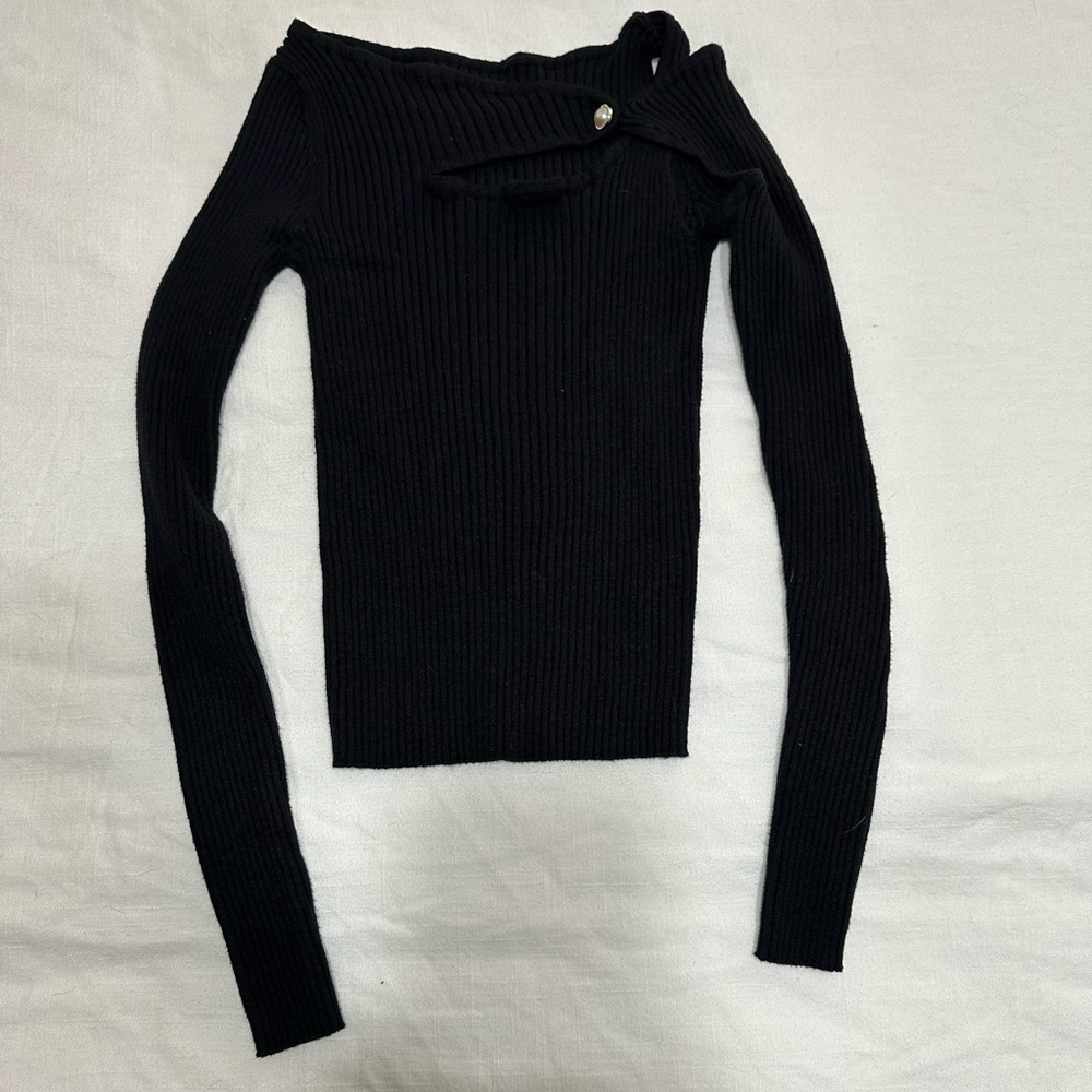 Black sweater